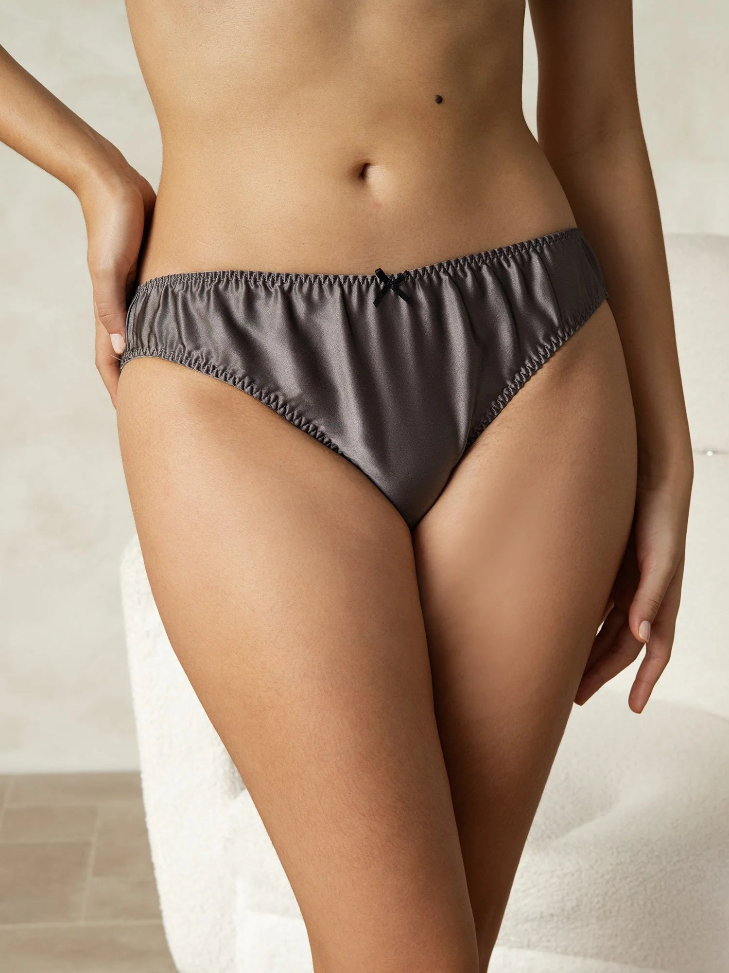 Pure Silk Bow Panty (Bra Not Included) - Image 29