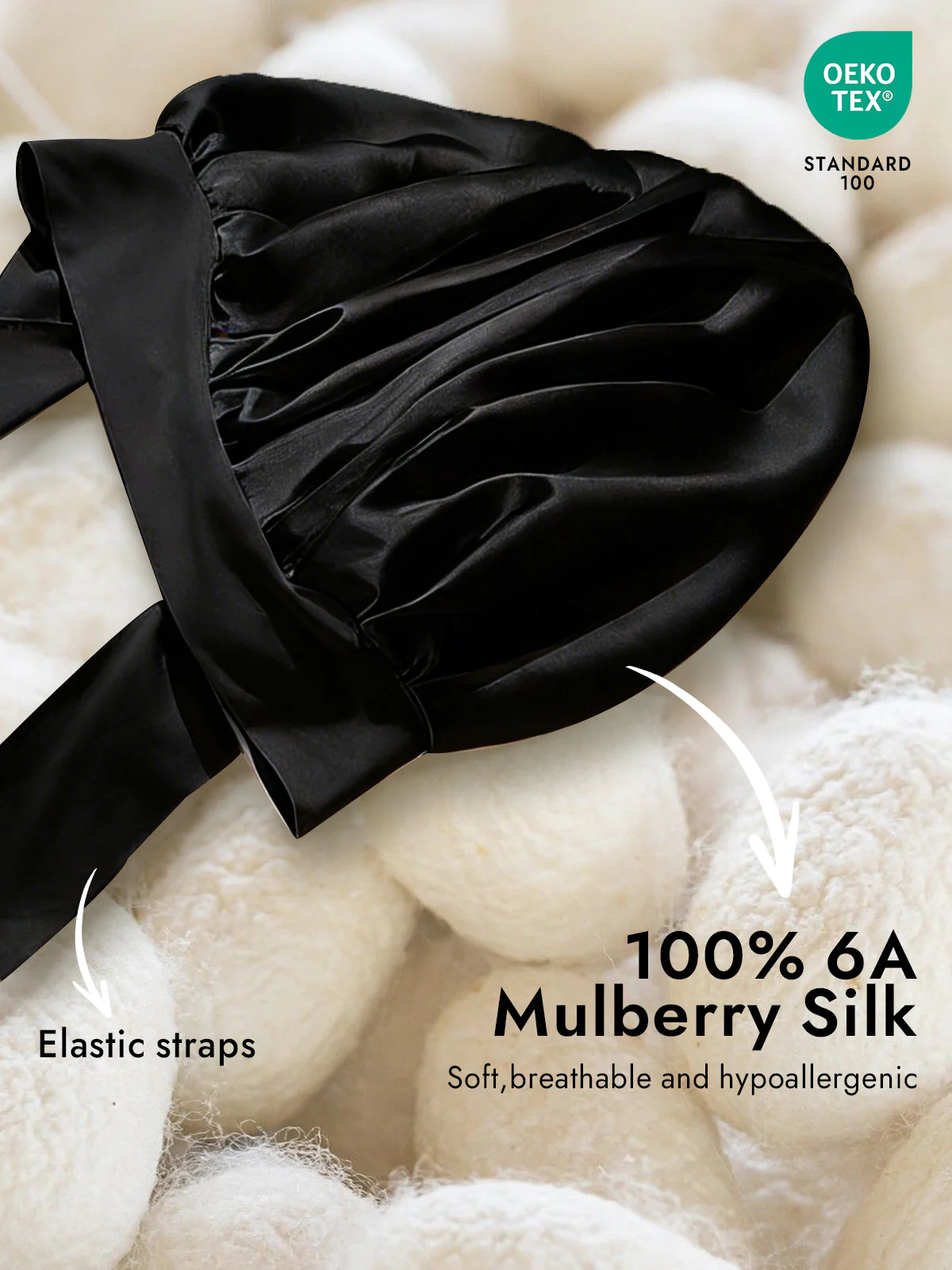 Pure Silk Bowknot Tie Bonnet - Image 20
