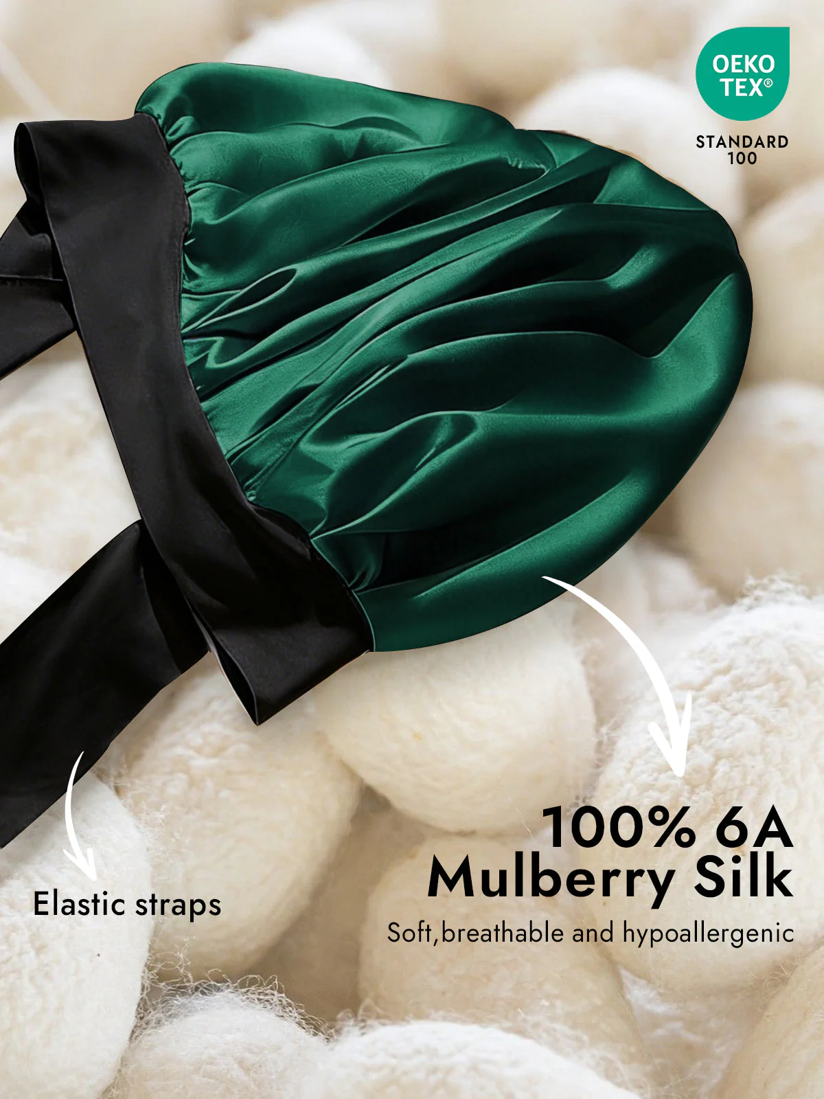 Pure Silk Bowknot Tie Bonnet - Image 44