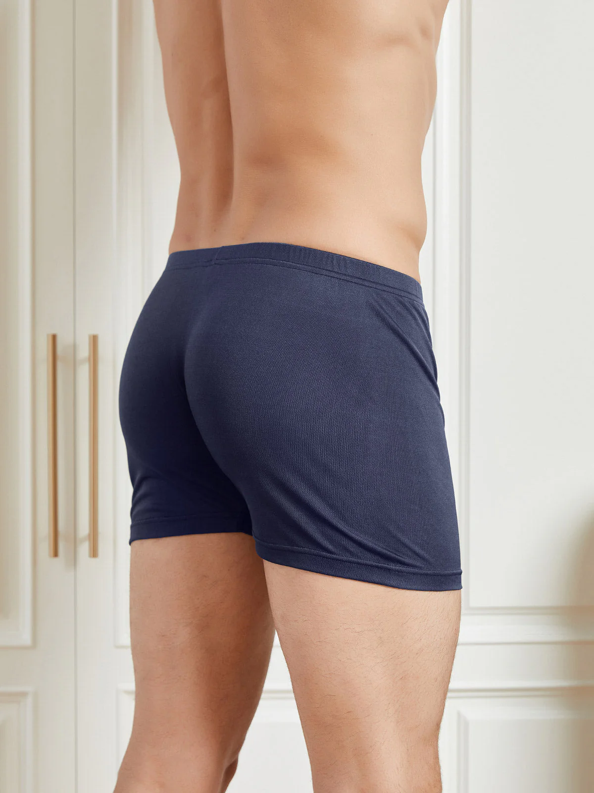 Pure Silk Mens Underwear with Front Opening - Image 5