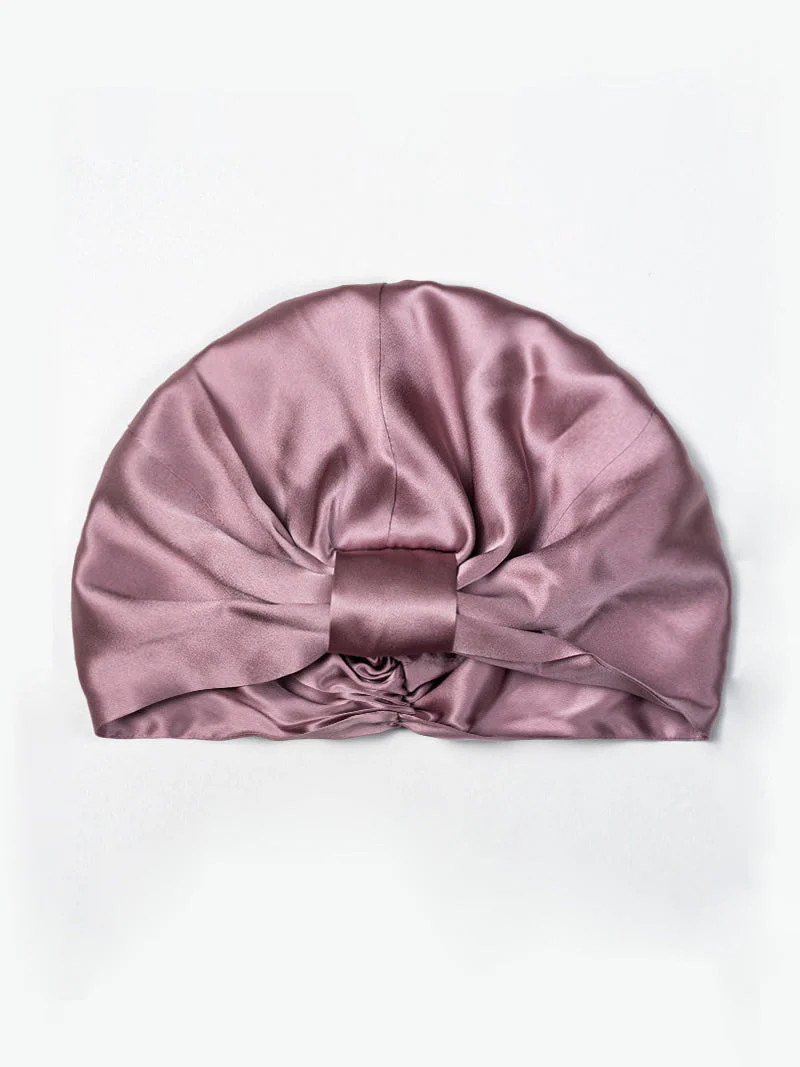 Pure Silk Double Layer Night Turban Bonnet - Image 10