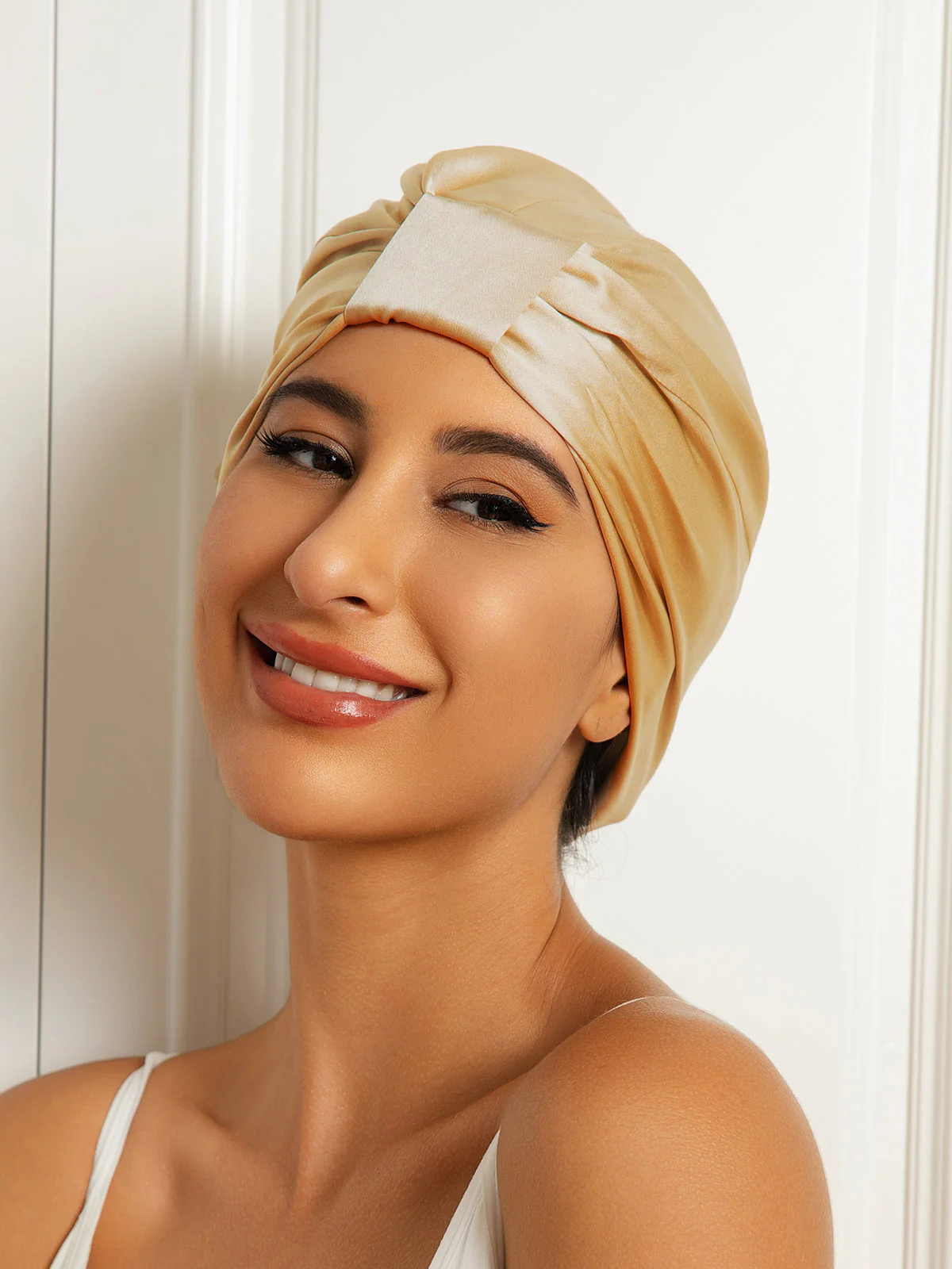 Pure Silk Double Layer Night Turban Bonnet - Image 11