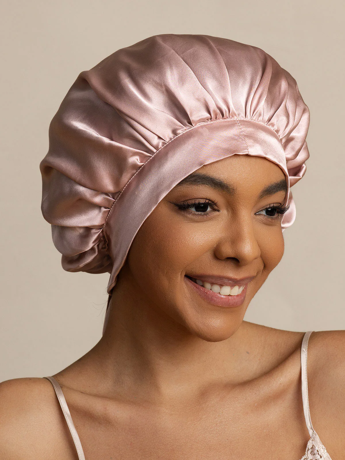 Pure silk Elegant Bonnet with Long Ribbons - Image 23