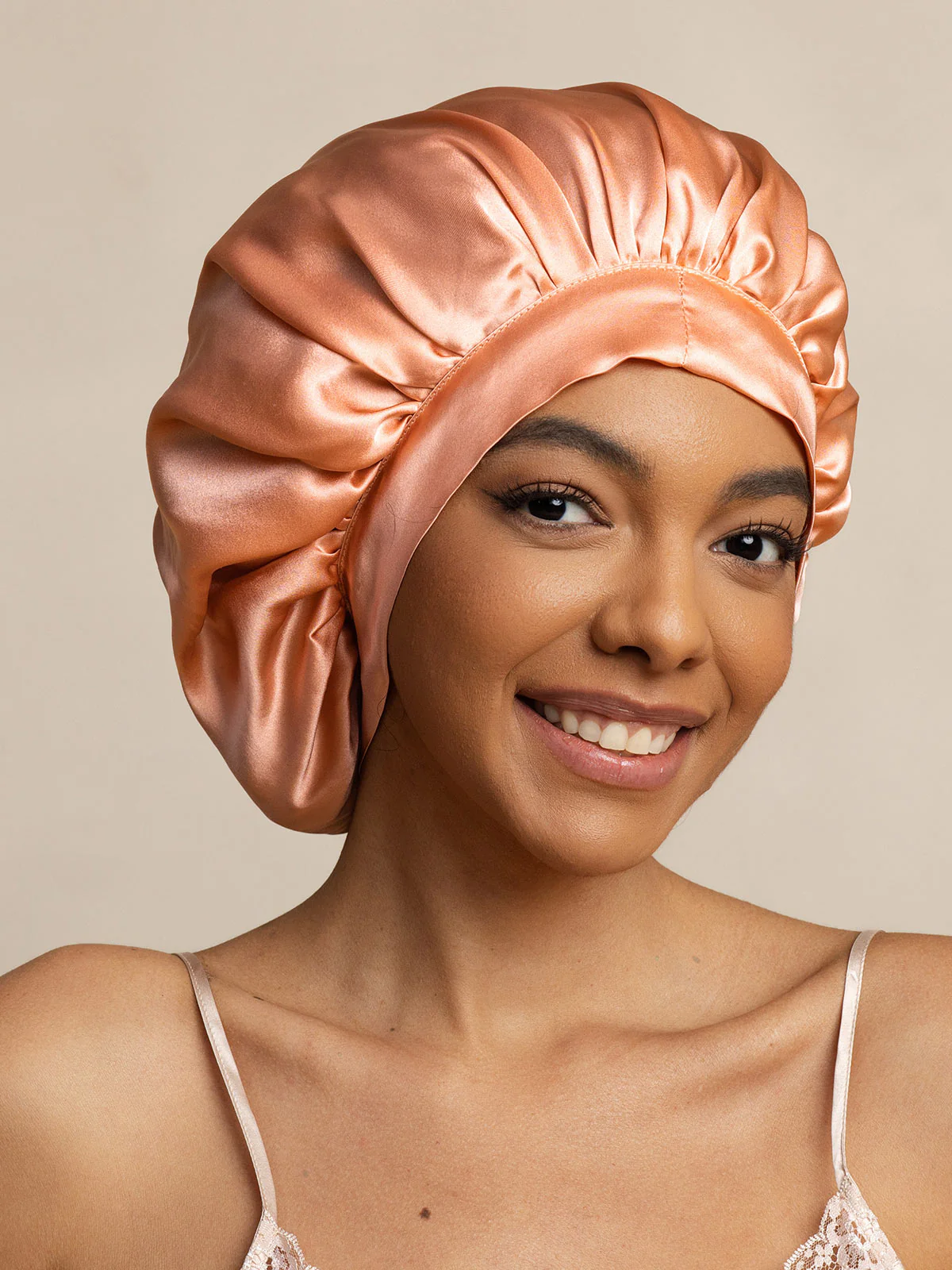 Pure silk Elegant Bonnet with Long Ribbons - Image 9