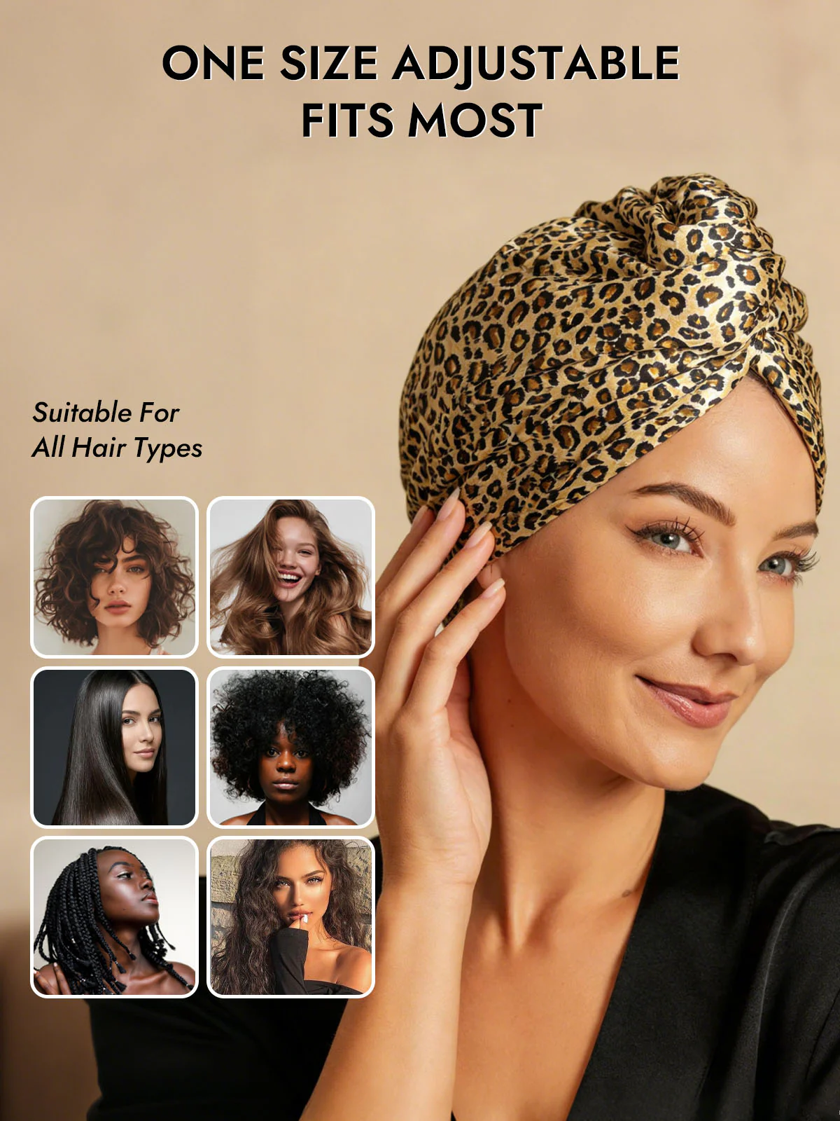 Pure Silk Hair Towel Wrap – Quick Dry, Frizz Free & Gentle on Hair - Image 33