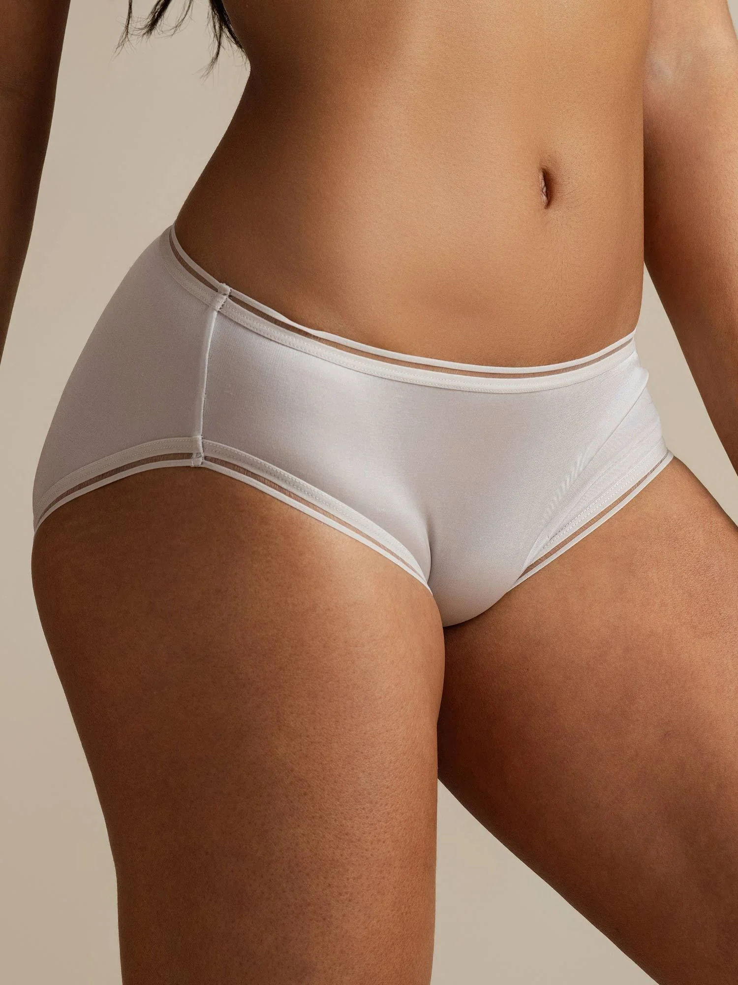 Pure Silk Melted Trim Panty - Image 14