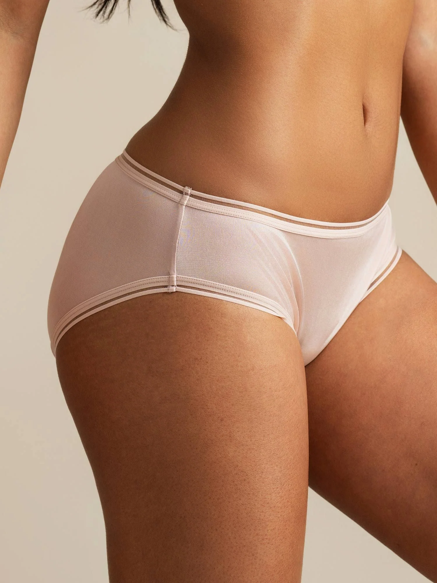 Pure Silk Melted Trim Panty - Image 3