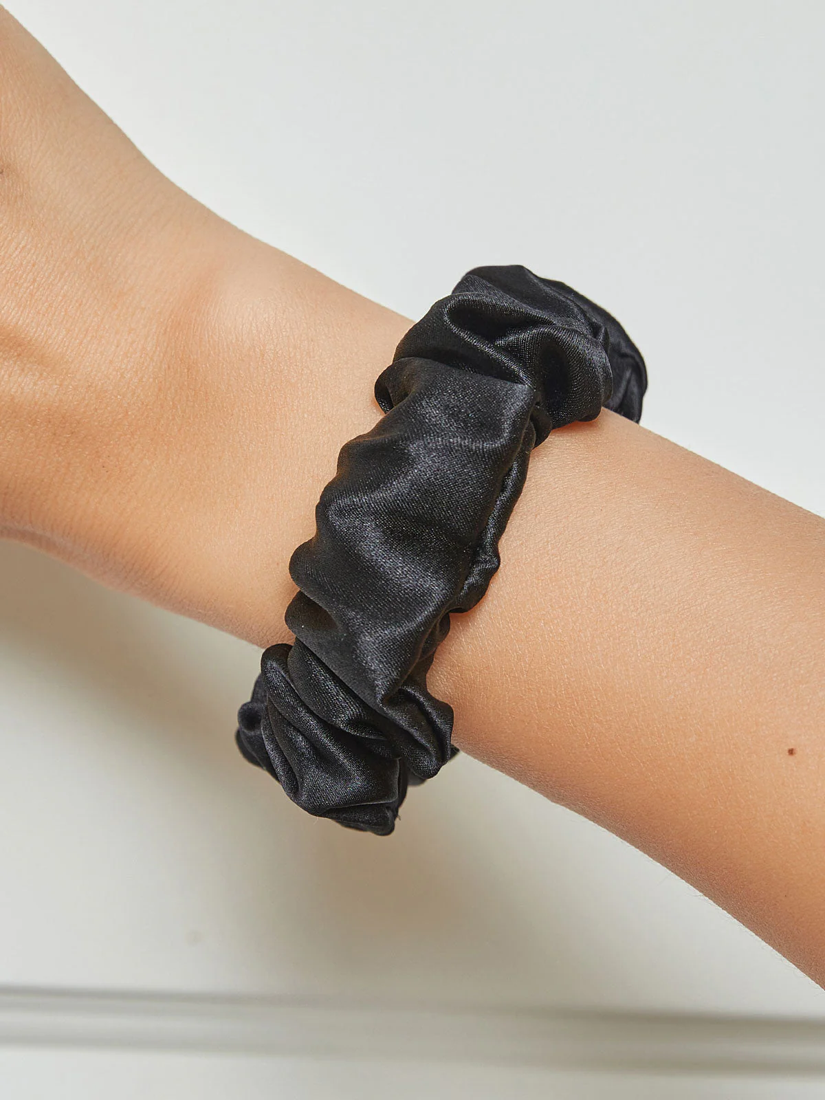 Pure Silk Soft Classic Hair Scrunchie - 2cm - Image 15