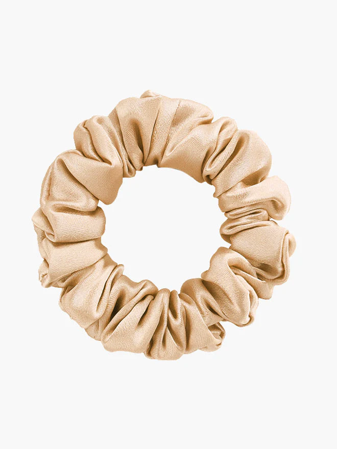 Pure Silk Soft Classic Hair Scrunchie - 2cm - Image 4