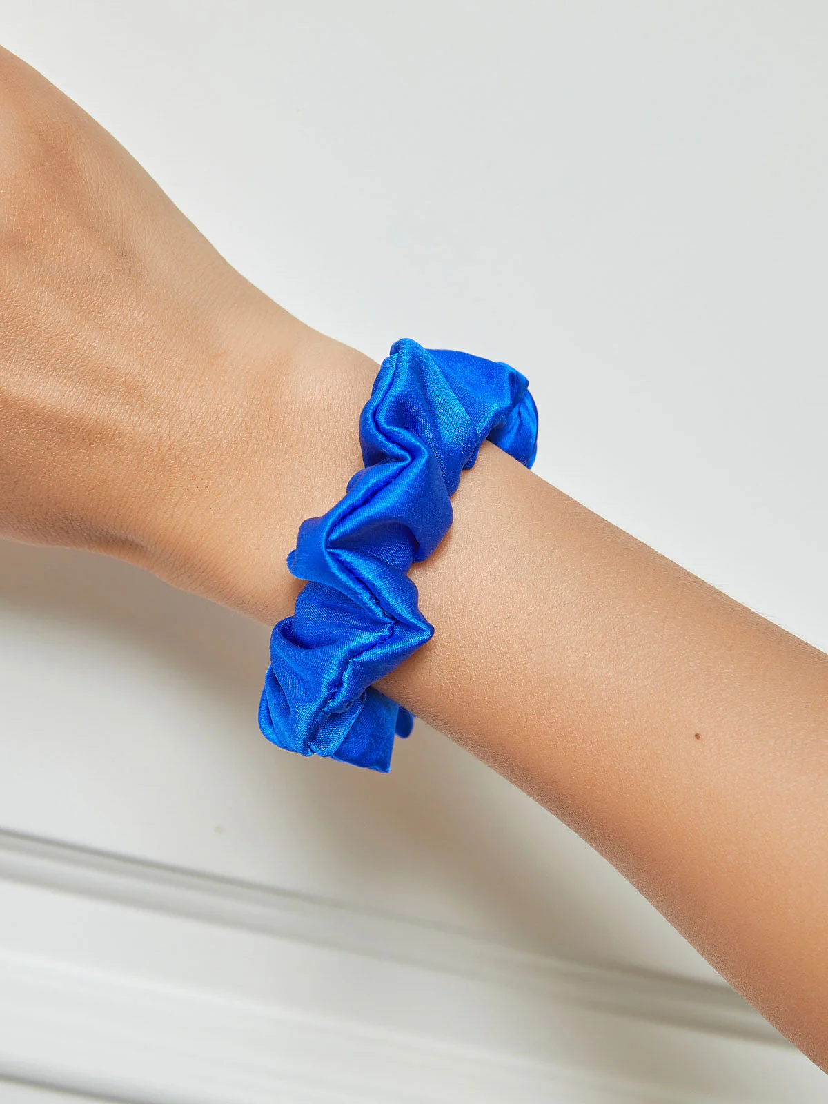 Pure Silk Soft Classic Hair Scrunchie - 2cm - Image 93