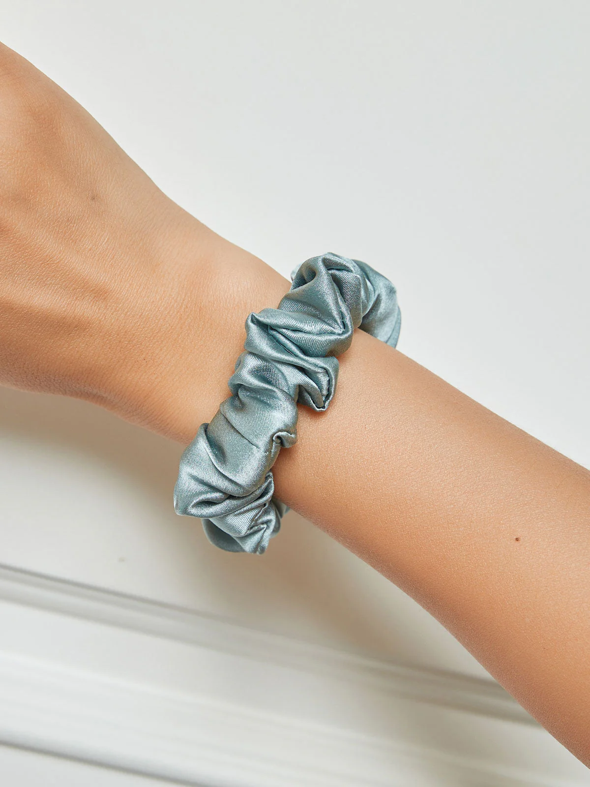 Pure Silk Soft Classic Hair Scrunchie - 2cm - Image 96