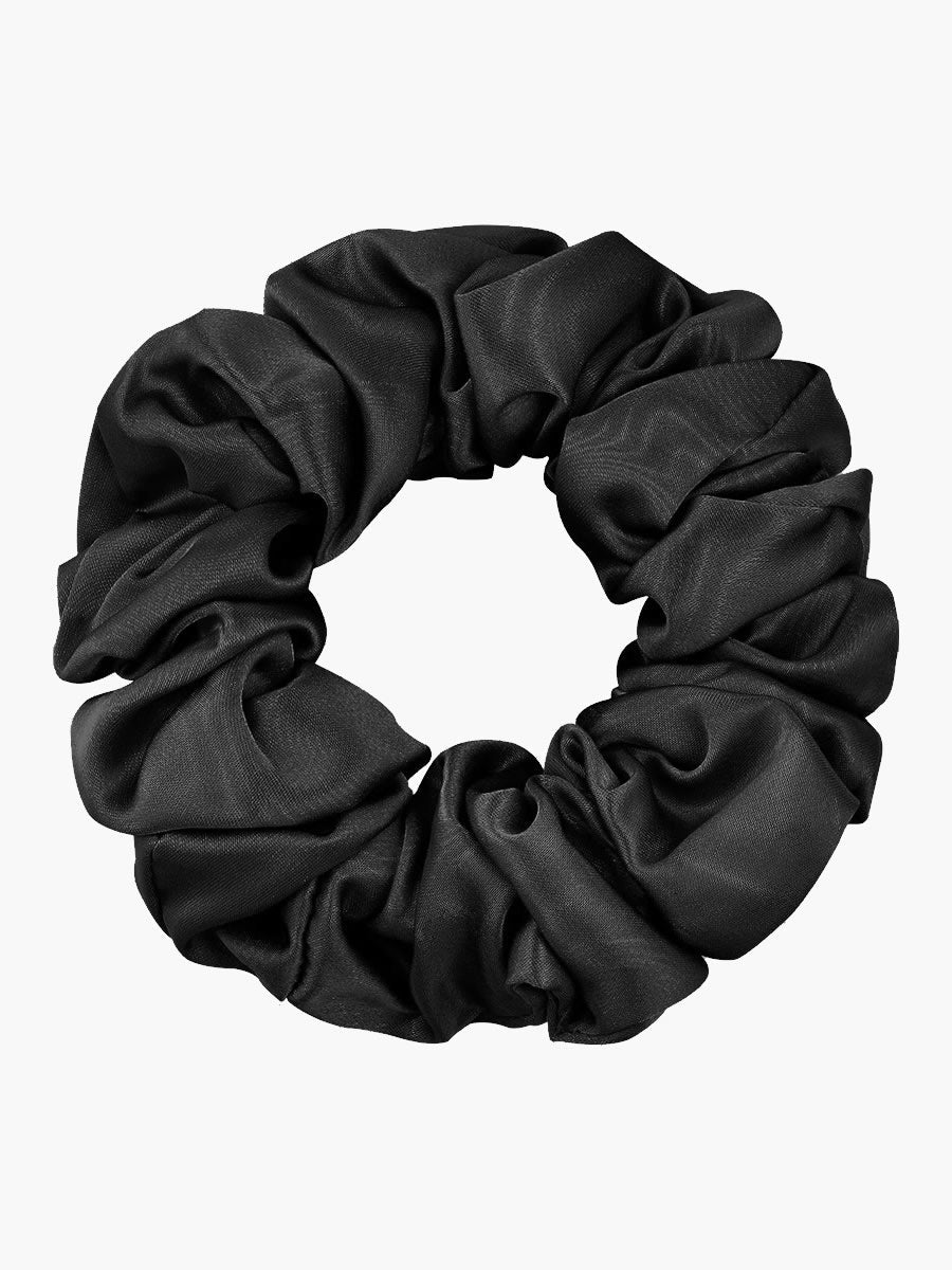 Pure Silk Soft Large Hair Scrunchie - 3.5cm - Image 17