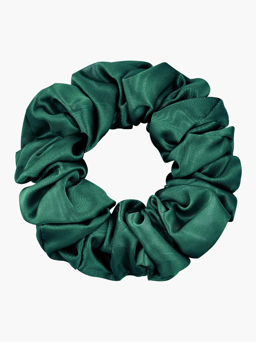 Pure Silk Soft Large Hair Scrunchie - 3.5cm - Image 30