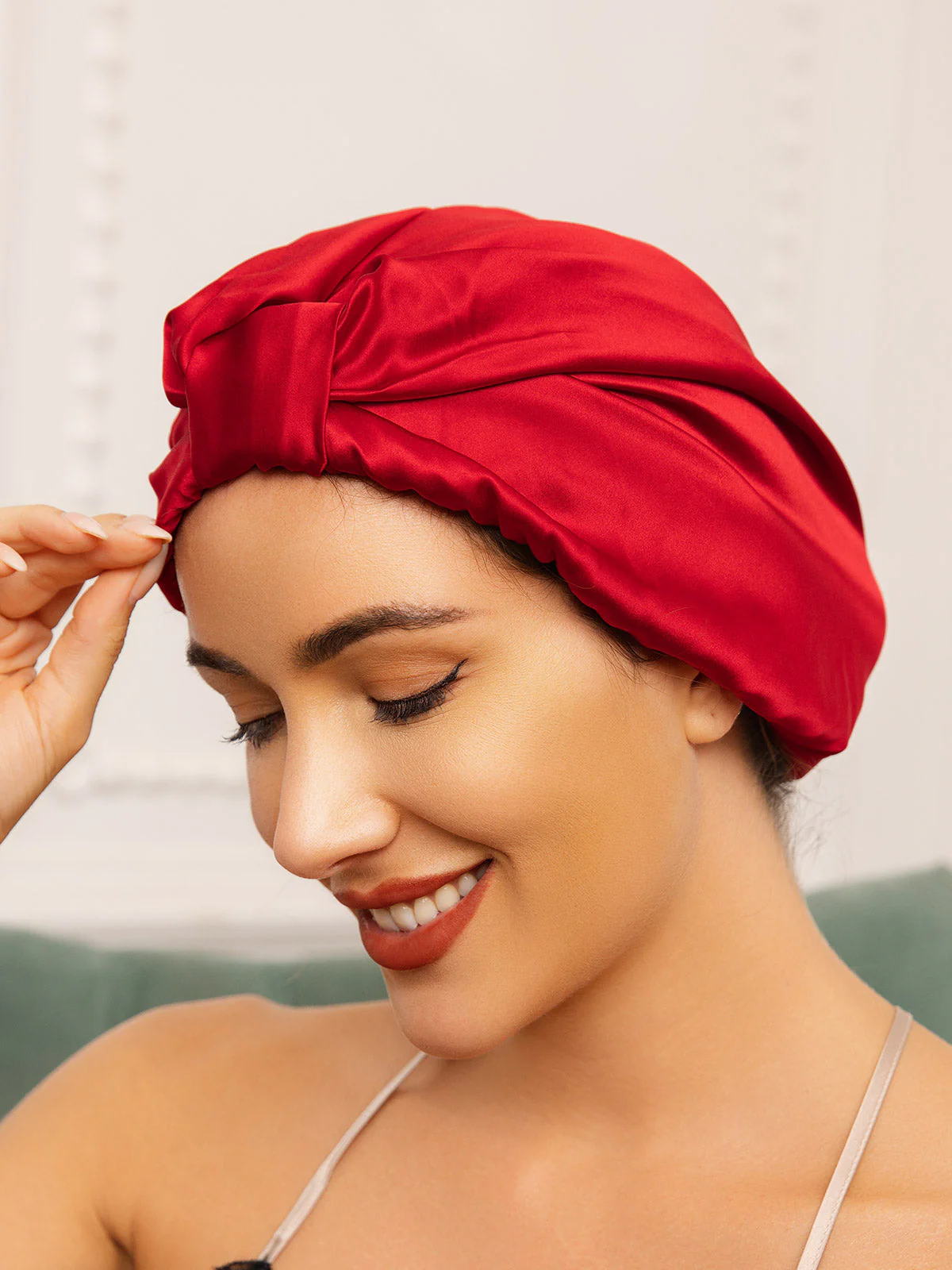Pure Silk Night Turban Bonnet - Image 13