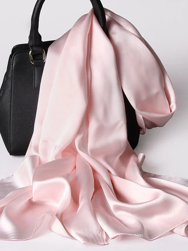 Pure Silk Long Scarf/Shawl 170x53cm/67 - Image 15