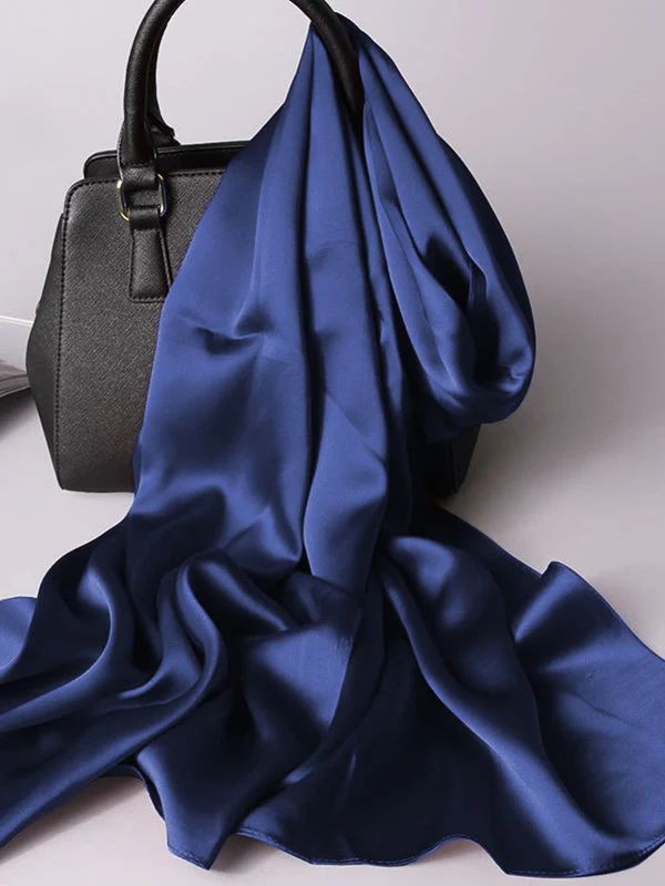 Pure Silk Long Scarf/Shawl 170x53cm/67 - Image 19