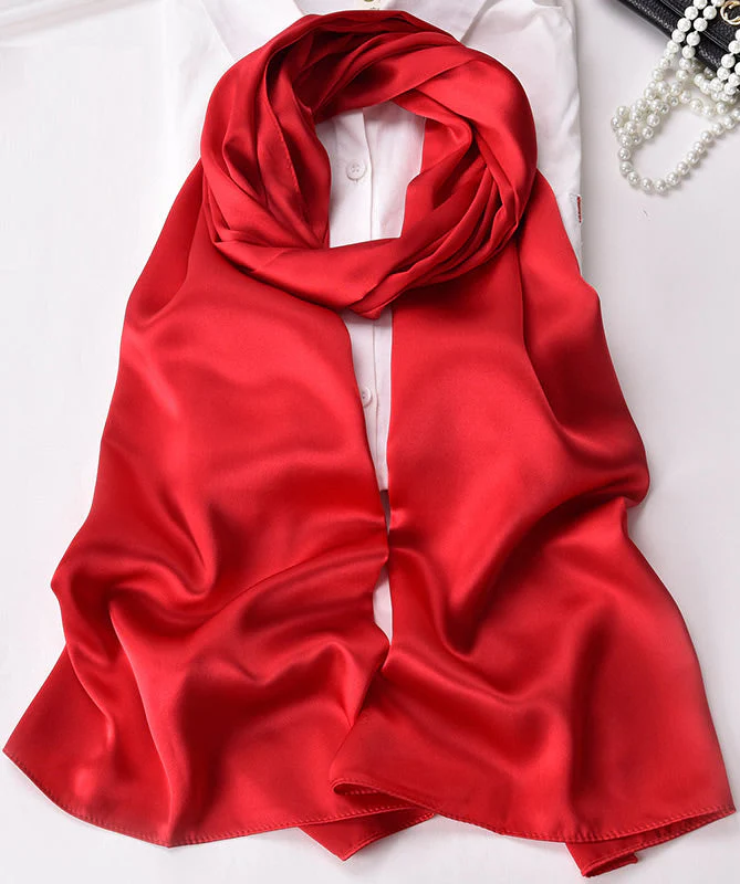Pure Silk Rectangle Long Scarf/Shawl 170x53cm/67 - Image 18