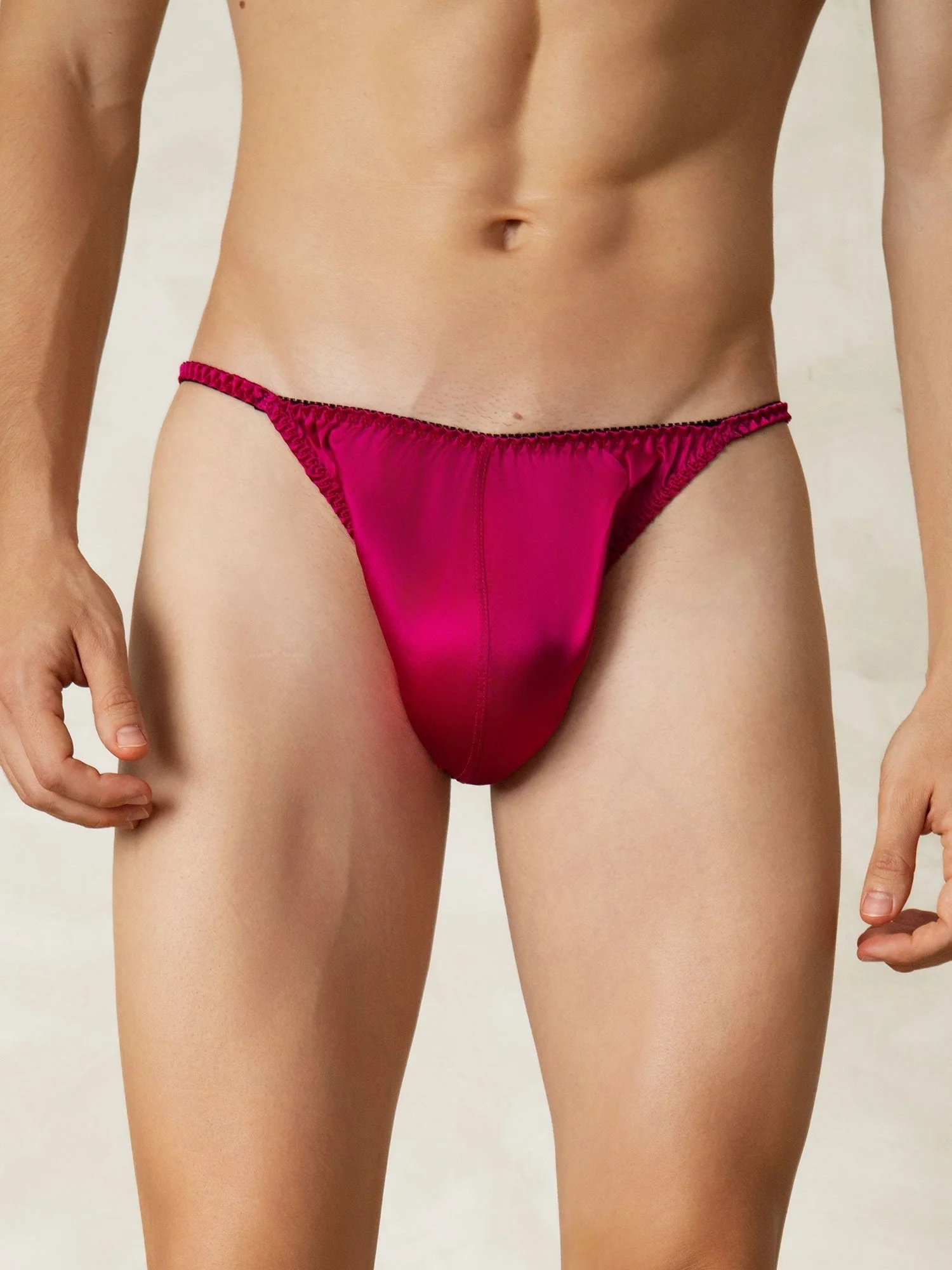 Pure Silk String Men's Underwear - Image 34