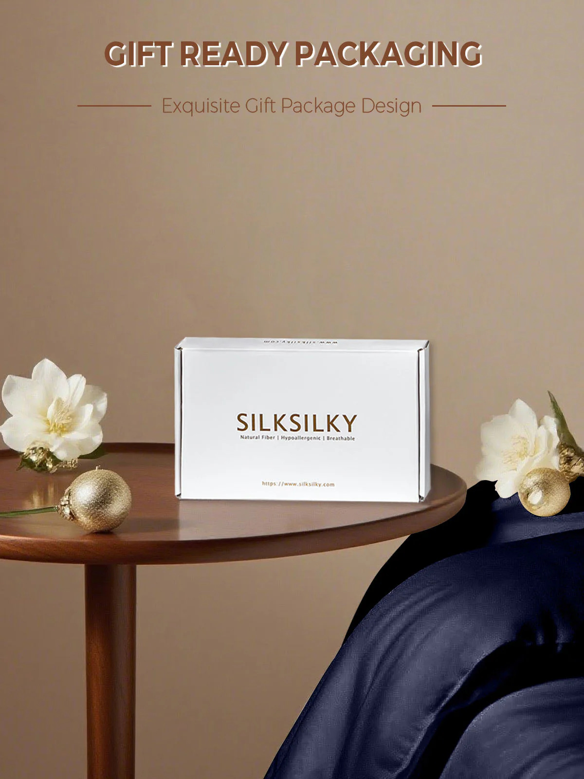 19Momme 100% Mulberry Silk Pillowcase - Envelope Closure - Image 114