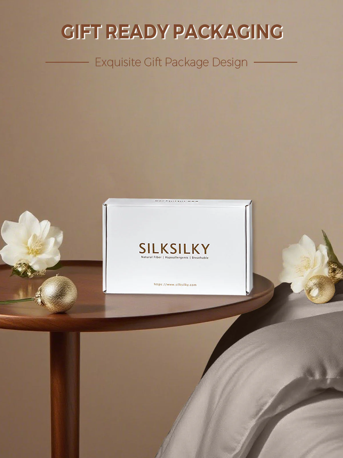 19Momme 100% Mulberry Silk Pillowcase - Envelope Closure - Image 150