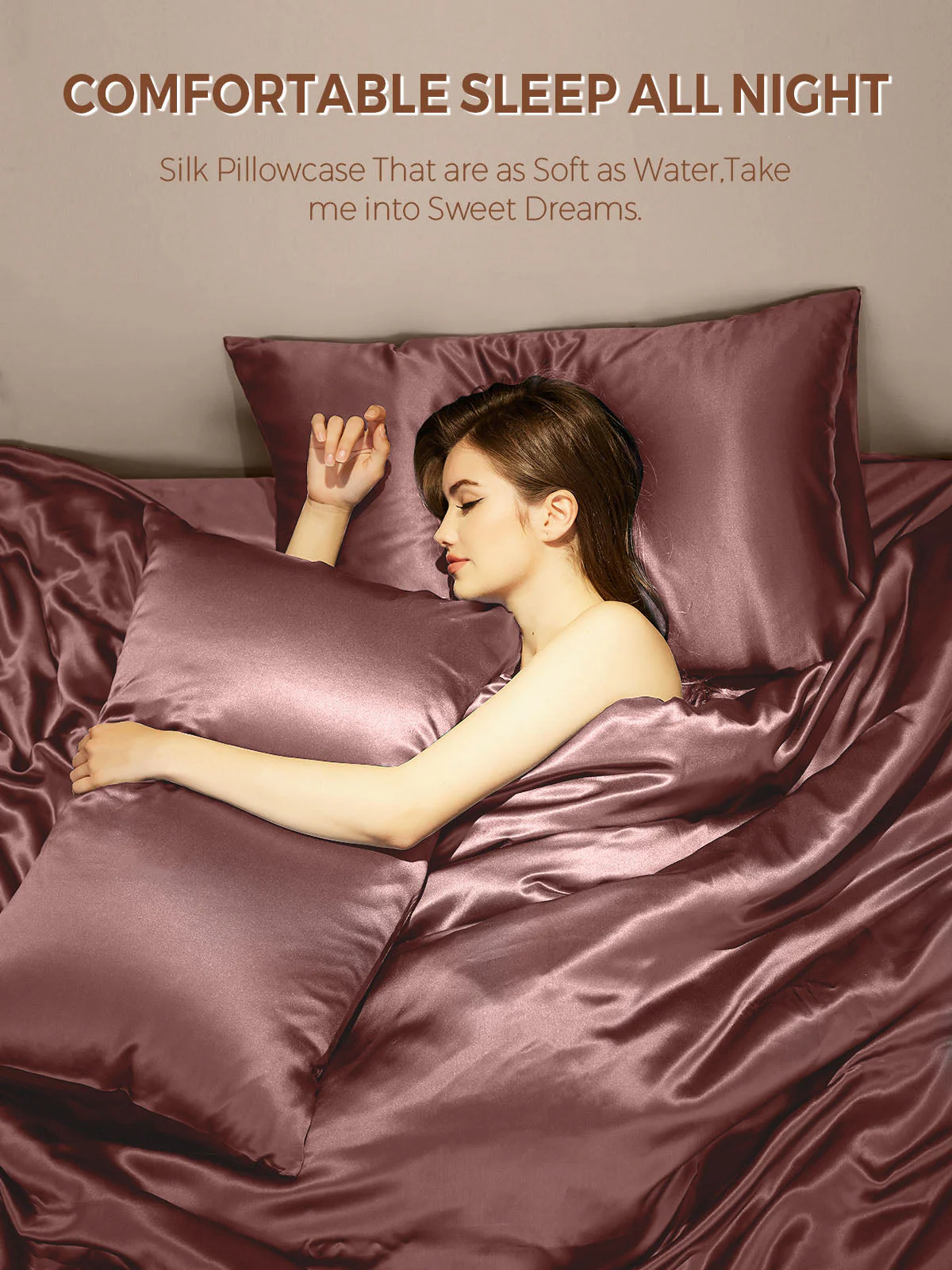 19Momme 100% Mulberry Silk Pillowcase - Envelope Closure - Image 173