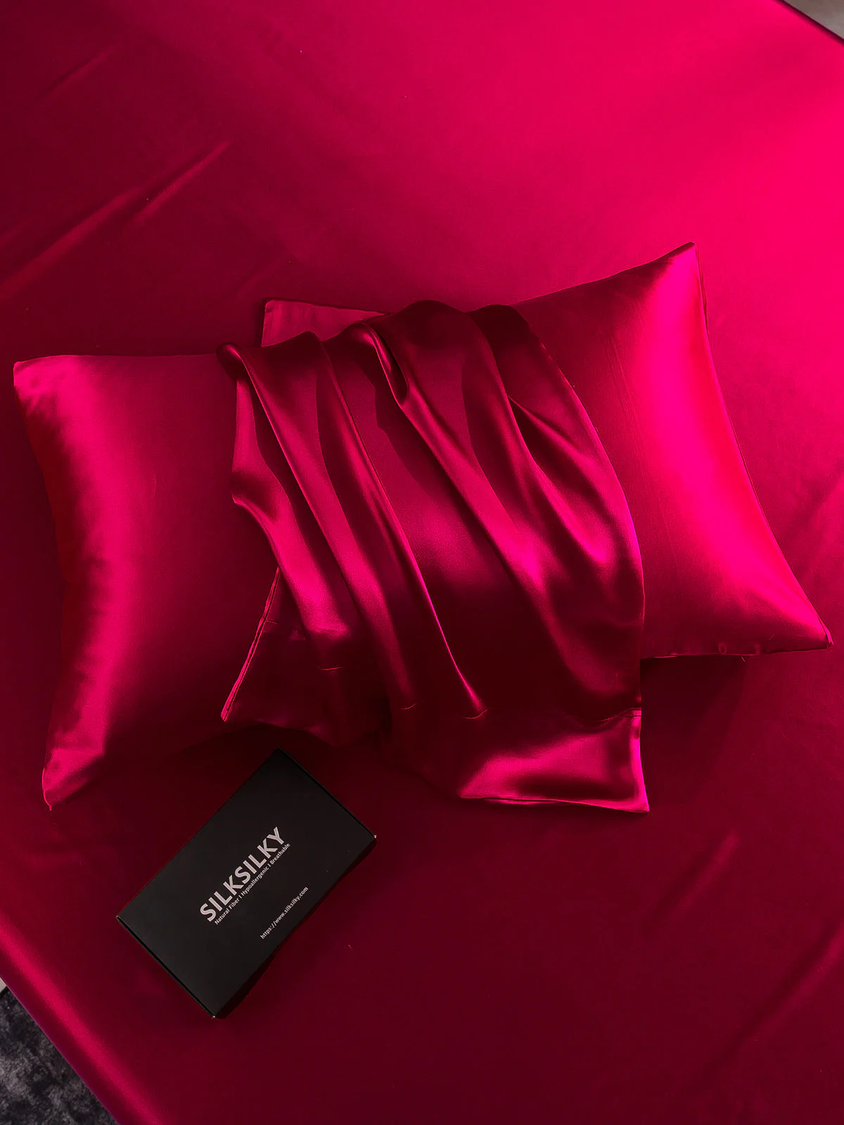 19Momme 100% Mulberry Silk Pillowcase - Envelope Closure - Image 26