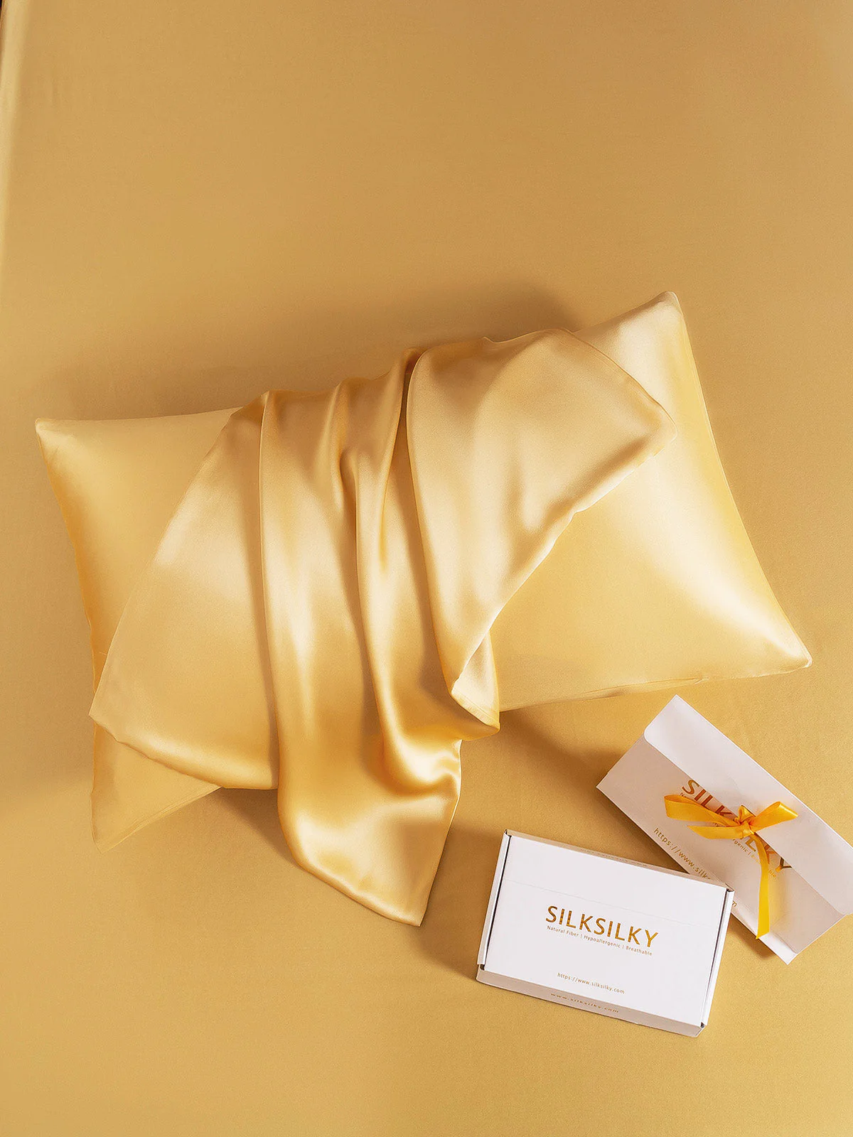 19Momme 100% Mulberry Silk Pillowcase - Envelope Closure - Image 37