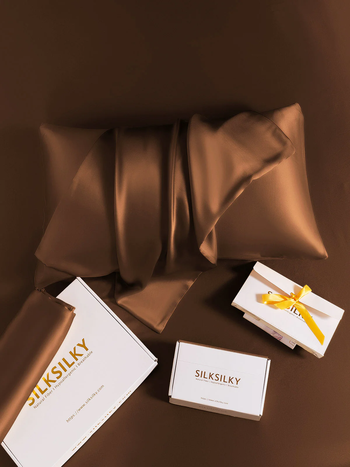 19Momme 100% Mulberry Silk Pillowcase - Envelope Closure - Image 51