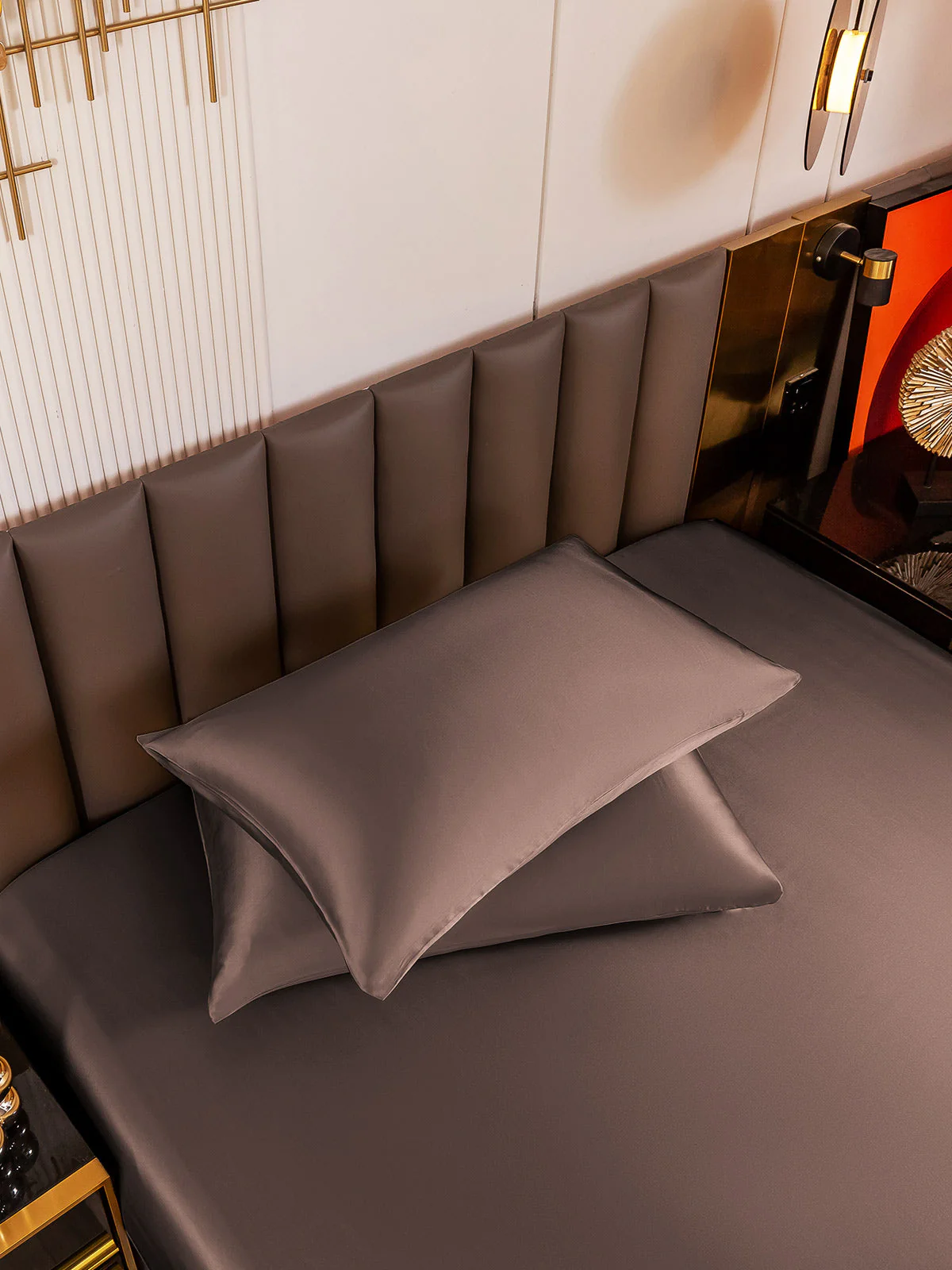 2Pcs 19Momme Pure Silk Pillowcases Bundle - Envelope - Image 107