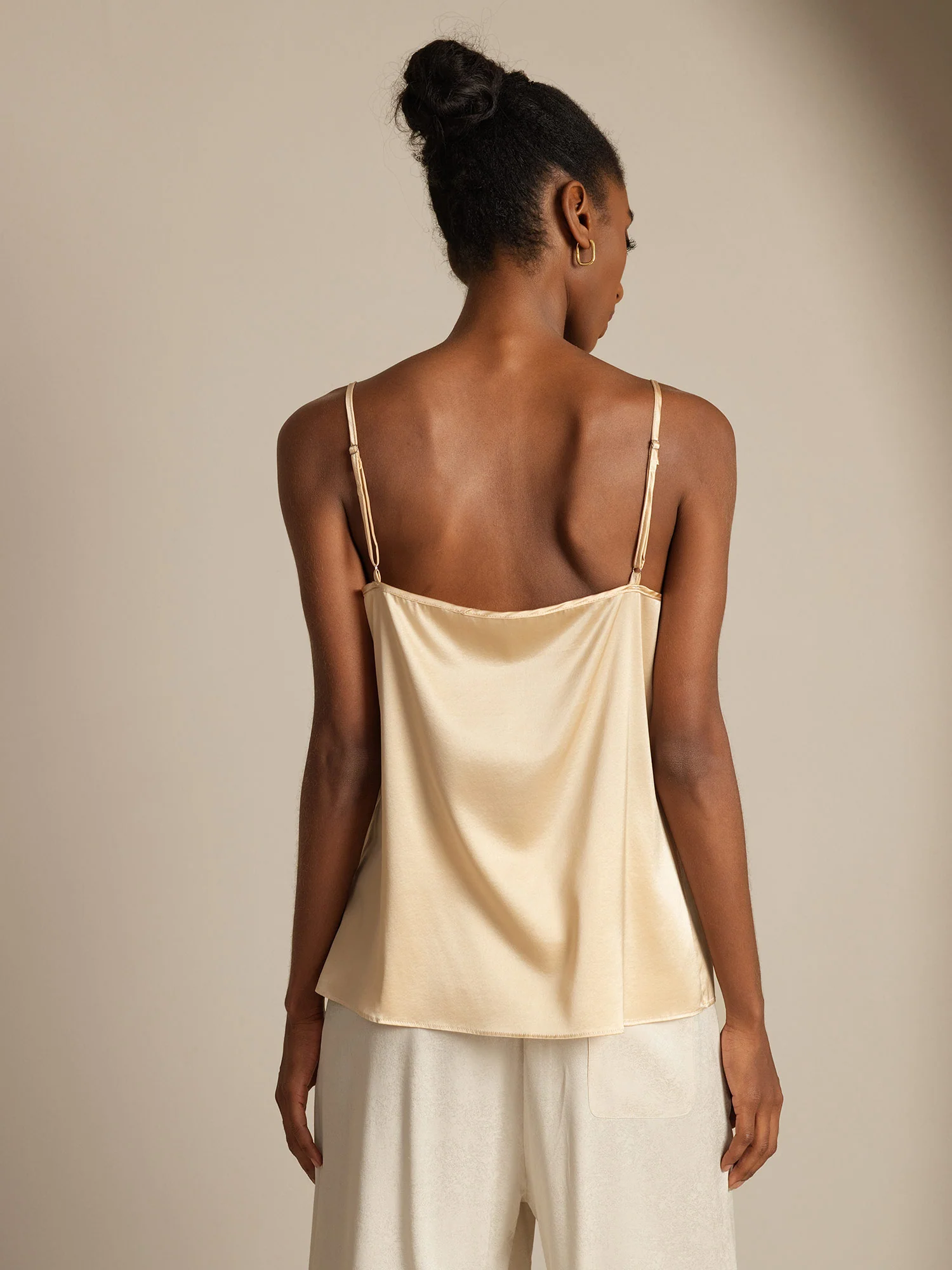 19Momme Silk Spaghetti Strap Camisoles - Image 27