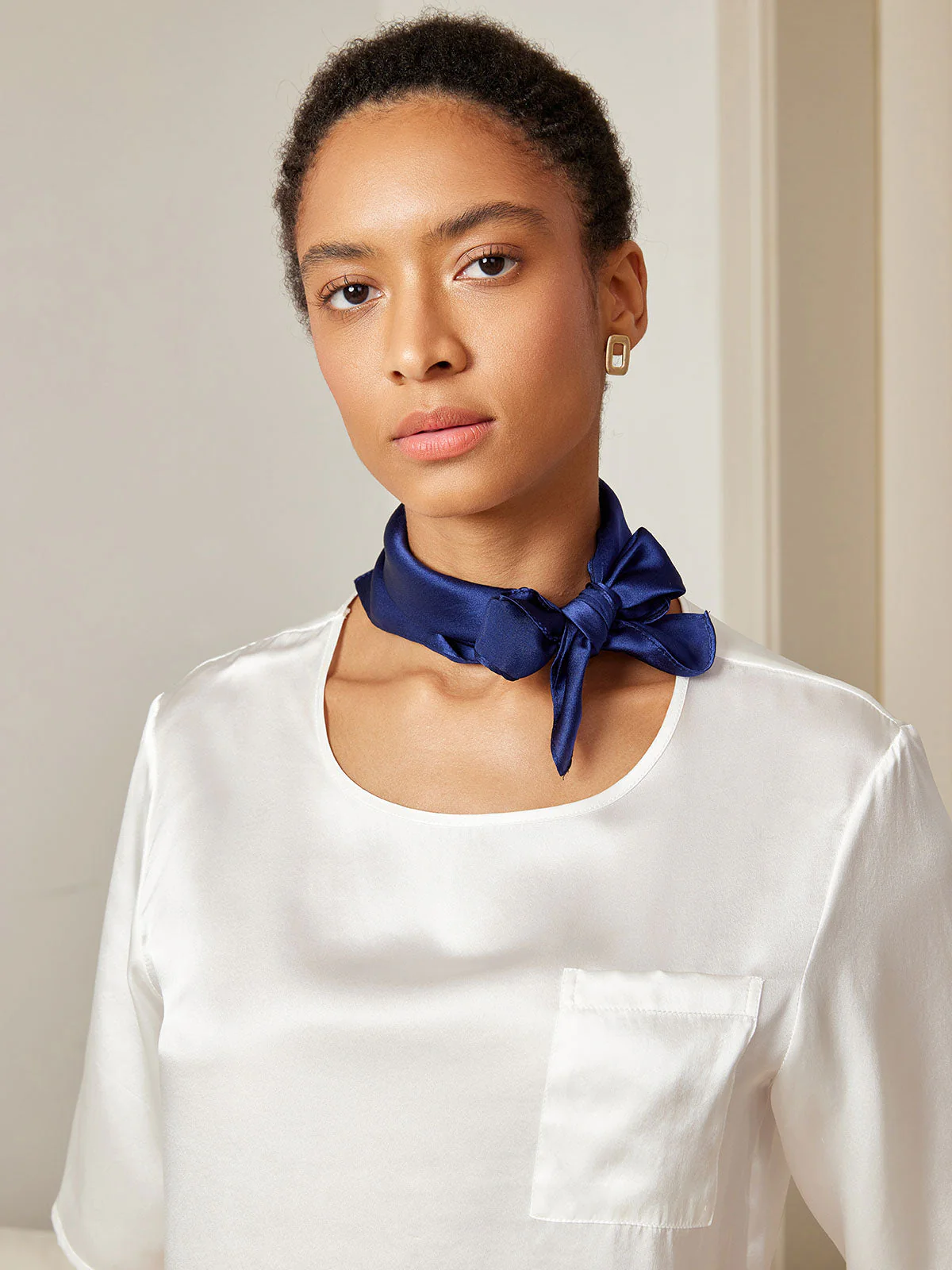 Pure Silk Square Scarf size-53x53cm - Image 18
