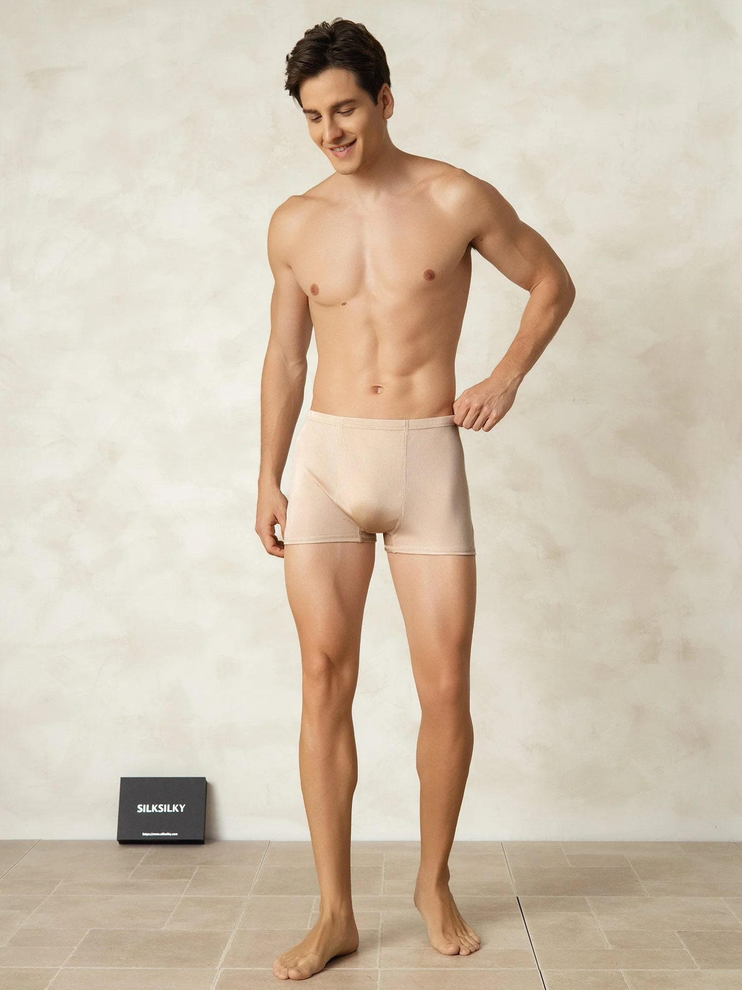 Pure Silk Men‘s Boxers Underwear - Image 27