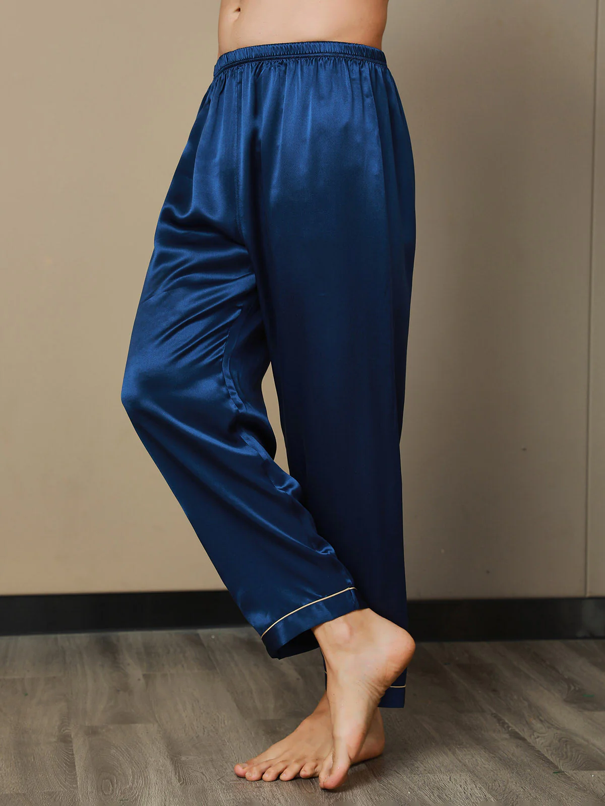 Pure Silk Casual Sleep Pants - Image 7
