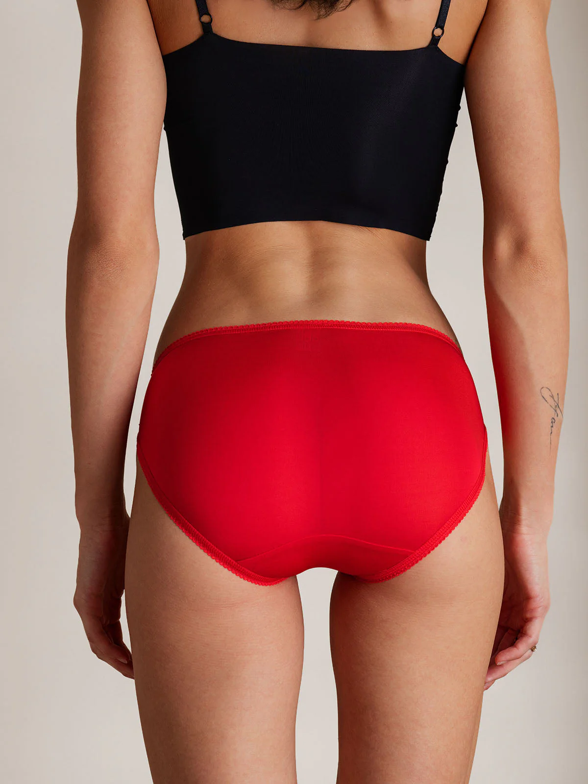 Pure Silk Panty with Bow Design - Image 4