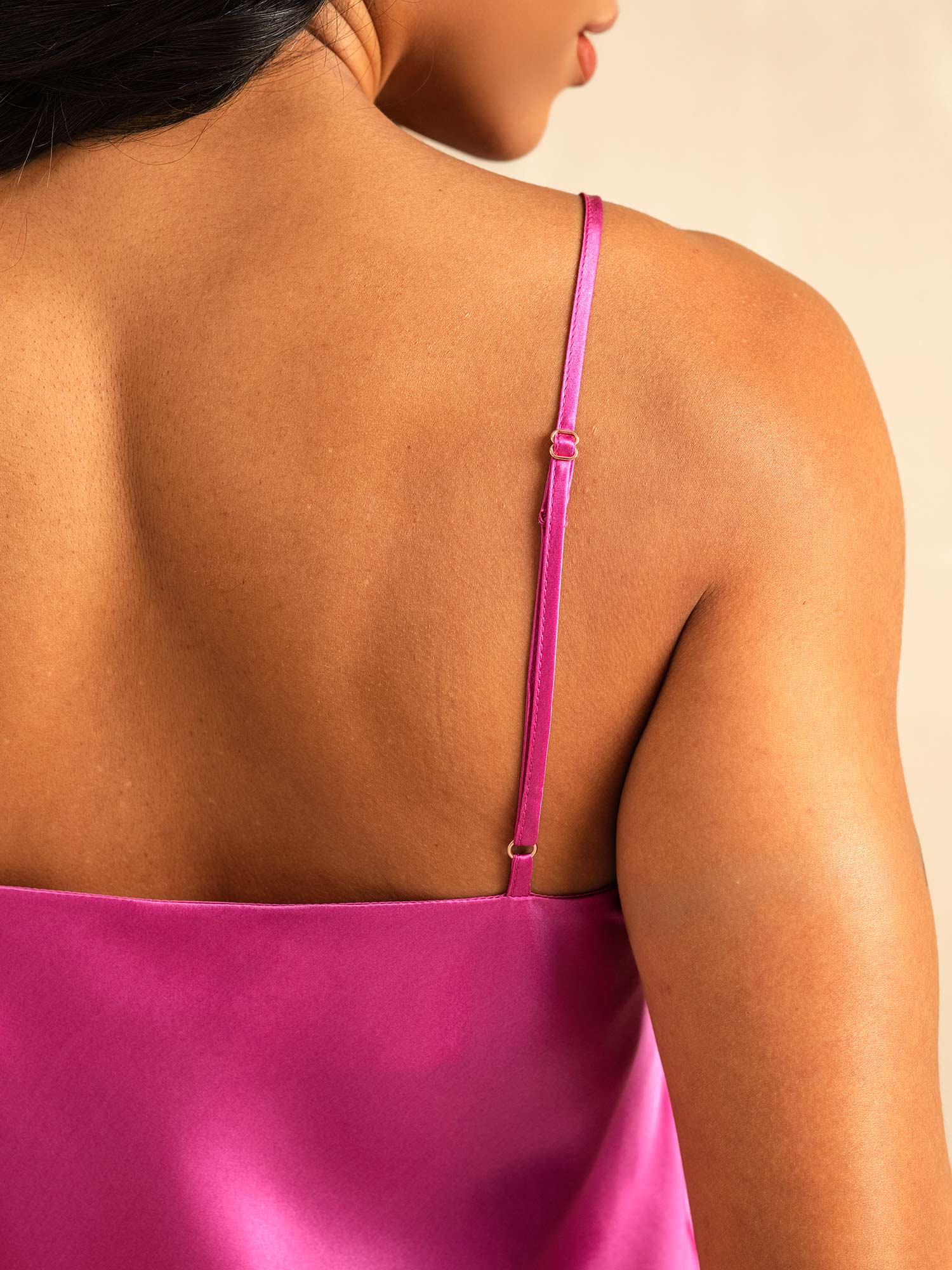 Pure Silk Spaghetti Strap Camisole Set - Image 93