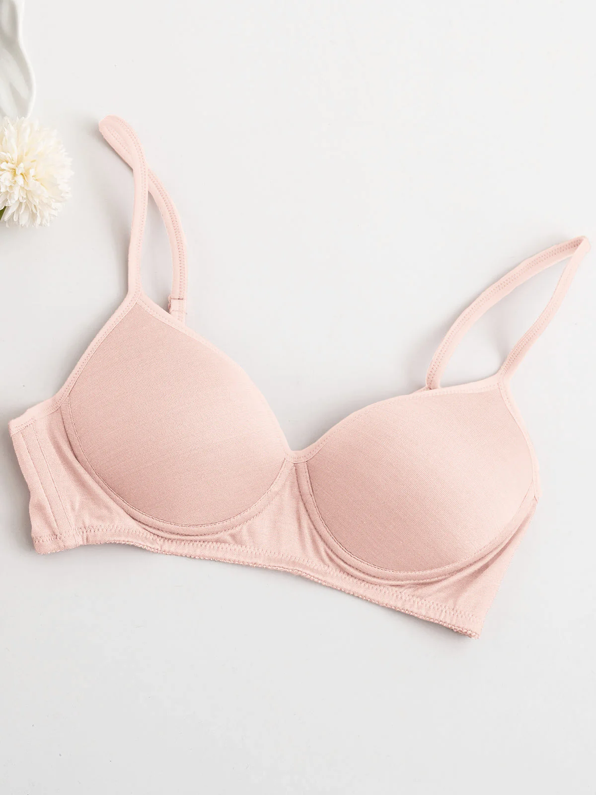 Sports Wireless Silk Jersey Comfort Bralette - Image 57