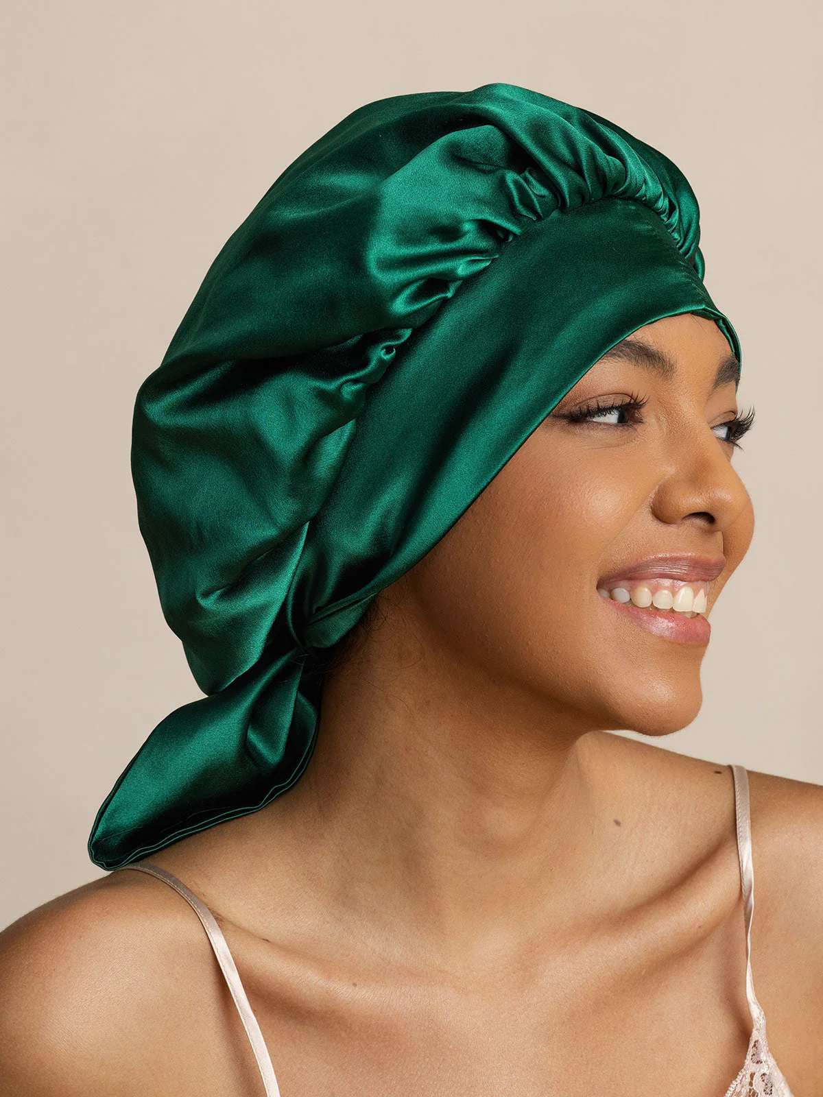 Women's Silk Casual Bonnet with Long Ribbons (Two-tone and Double-sided) - Image 16
